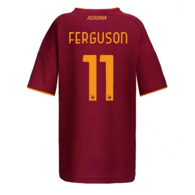 AS Roma Evan Ferguson #11 Domaci Dres za Ženska 2025-26 Kratak Rukav AS Roma Evan Ferguson #11 Domaci Dres za Ženska 2025-26 Kratak Rukav